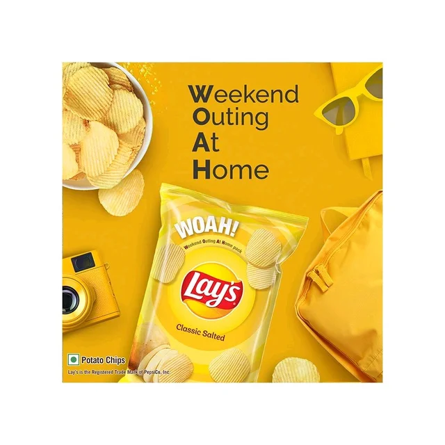 Lays Lay's Classic Salted Potato Chips - Chips, 48g
