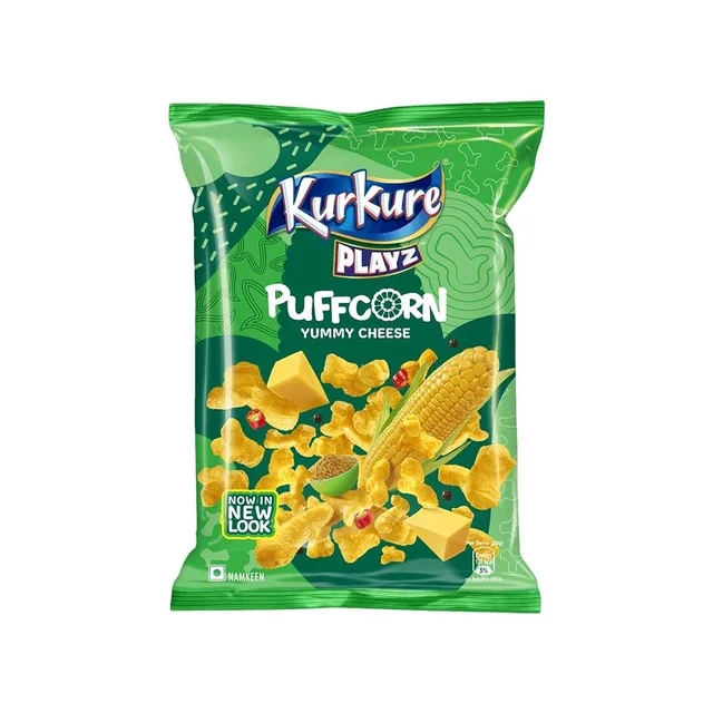 Kurkure Playz Puffcorn Yummy Cheese Puffs - 84g