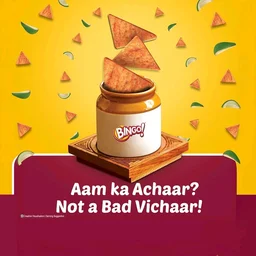 Bingo Mad Angles Achaari Masti Crisps - 60g