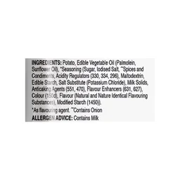 Uncle Chipps Spicy Treat Flavour Potato Chips - 48g