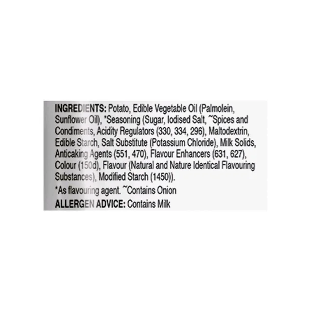 Uncle Chipps Spicy Treat Flavour Potato Chips - 48g
