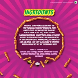 Bingo Tedhe Medhe Masala Tadka Crisps - Pack of 3 - 3 x 75 g