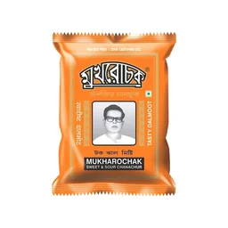 Mukharochak Sweet & Sour Chanachur Mixture Namkeen - Pack of 2 - 2 × 200g