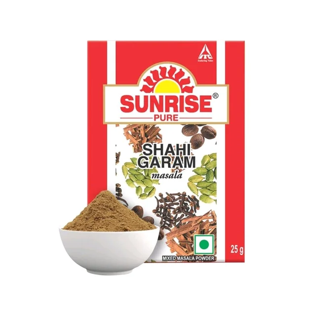 Sunrise Pure Shahi Garam Masala Powder - 25g