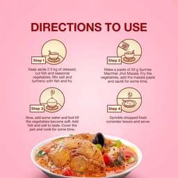 Sunrise Pure Macher Jhol/ Fish Masala - 50g