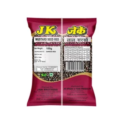 JK Red Small Mustard Seeds - 100g