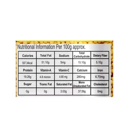 JK Yellow Small Mustard Seeds - 100g