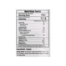 JK Green Cassia Bark (Taj) - 100g