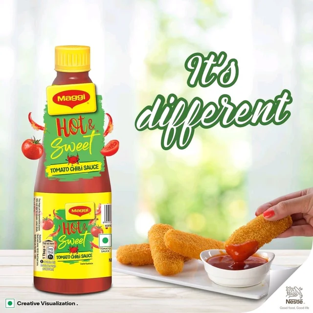 Maggie Maggi Hot & Sweet Tomato Chilli Sauce 1 - 1 Kg