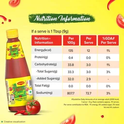 Maggie Maggi Hot & Sweet Tomato Chilli Sauce 1 - 1 Kg
