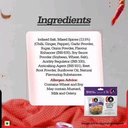 Ching's Secret Schezwan Fried Rice Masala Instant Mix - 5 Single Use Pouches - 5 x 20 g