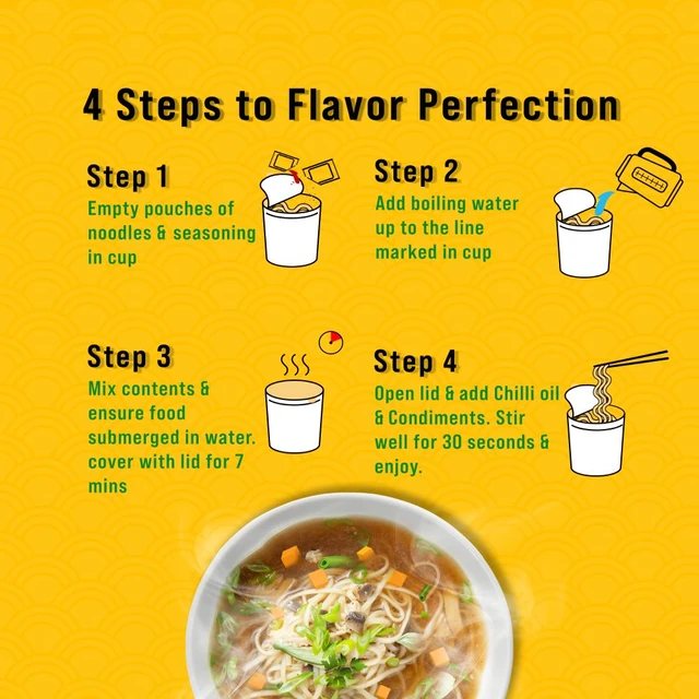 Wow! Thukpa Veg Cup Noodles - 55g
