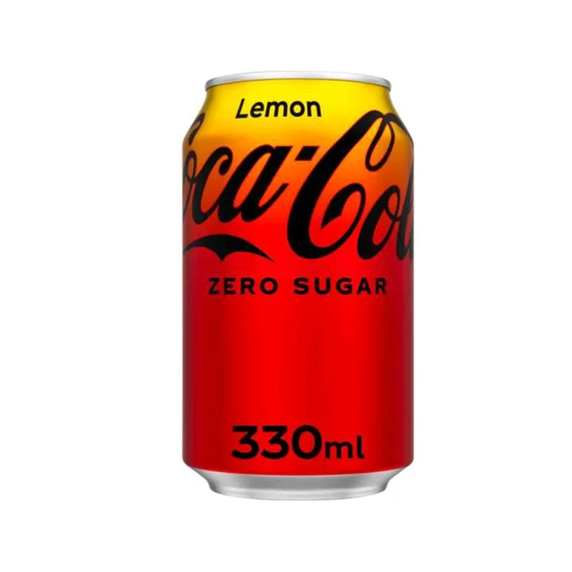 Coca-Cola Lemon Soft Drink (Zero Sugar) 330 ml - 330 ml