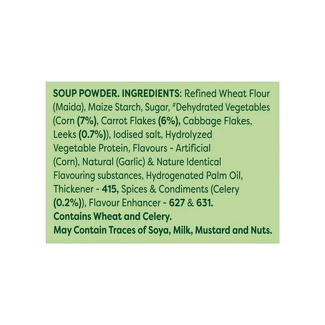Knorr Classic Sweet Corn Vegetable Soup with No Added Preservatives - 42g