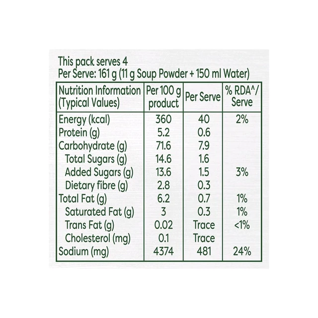 Knorr International Hong Kong Manchow Noodle Soup with No Added Preservatives - 44g