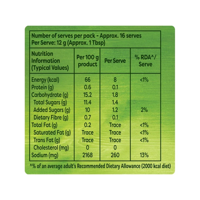 Knorr Green Chilli Sauce - 200g