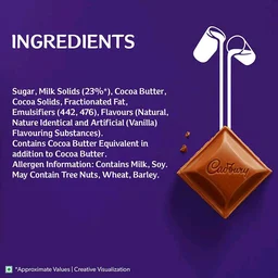 Cadbury Dairy Milk Chocolate Bar - 46 g