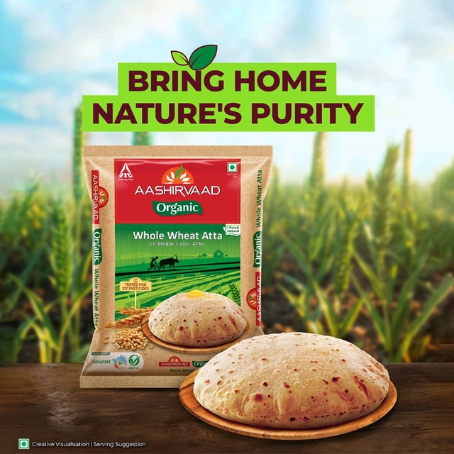 Aashirvaad Organic Atta - 5kg