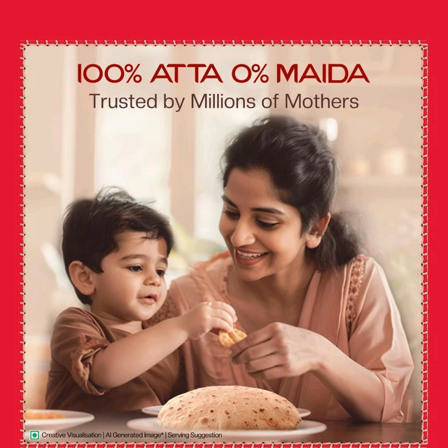 Aashirvaad Shudh Chakki Atta (100% Atta, 0% Maida) - 1kg