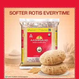 Aashirvaad Shudh Chakki Atta (100% Atta, 0% Maida) - 1kg