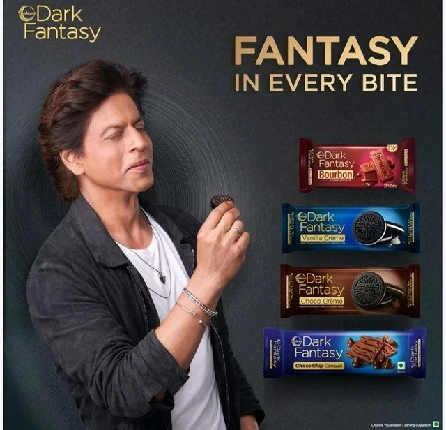 Sunfeast Dark Fantasy Chocolate Sandwich Cream Biscuit