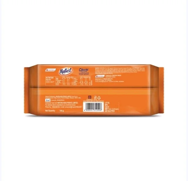 Malkist Cheese Flavoured Cracker Biscuit - Family Pack