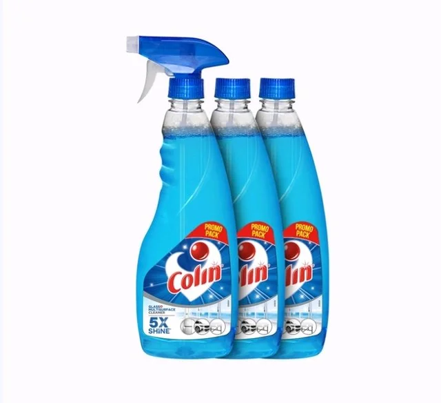 Colin Glass Cleaner (500 ml) Pack Of 3 - 3×500 ml