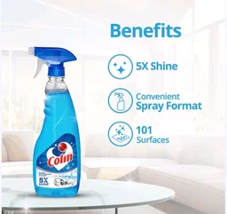 Colin Glass Cleaner (500 ml) Pack Of 3 - 3×500 ml