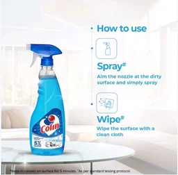 Colin Glass Cleaner (500 ml) Pack Of 3 - 3×500 ml