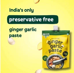 Curryit Ginger Garlic Paste (Preservative Free) - 150 g