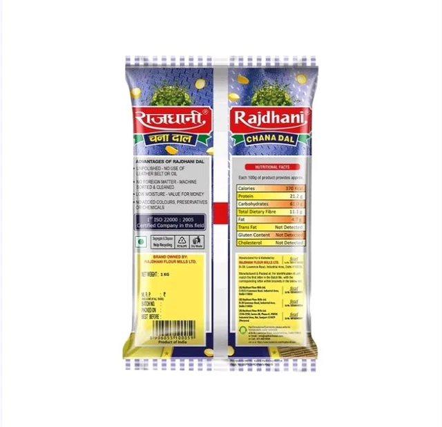 Rajdhani Chana Dal - 1 kg