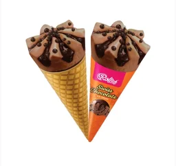 Rollick Swiss Chocolate Ice Cream Cone - 100 ml