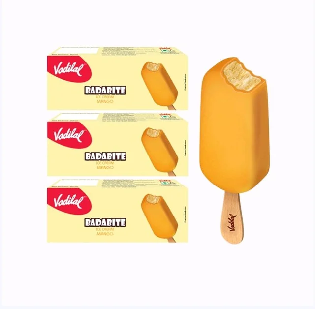 Vadilal Vadilal Mango Badabite Ice Cream Stick - 3×80 ml