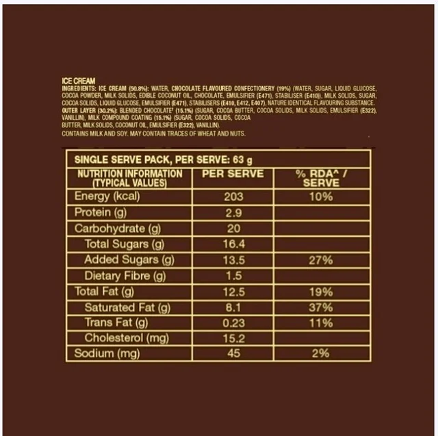 Kwality Walls Magnum Chocolate Truffle Ice Cream Stick - 70 ml