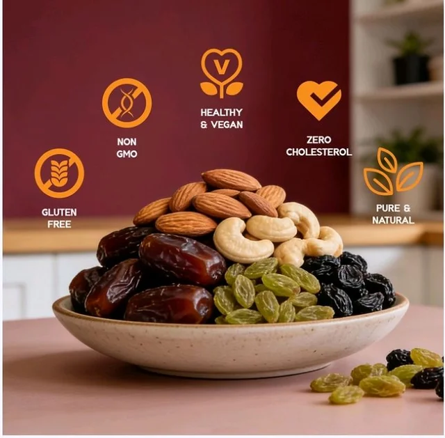 Wonderland Foods Panchmeva Dry Fruits Mix (Sukno Phol Mix) - 500 g