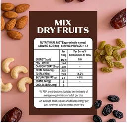 Wonderland Foods Panchmeva Dry Fruits Mix (Sukno Phol Mix) - 500 g