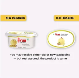 ARUN Arun Kesar Pista Flavoured Ice Cream Cup - 125 ml
