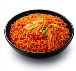 Nissin Geki Korean Ramen Spicy Kimchi Flavoured Instant Noodles - 80 g