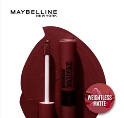Maybelline New York Sensational Liquid Matte Lipstick (Soft Wine 02) - 7 ml