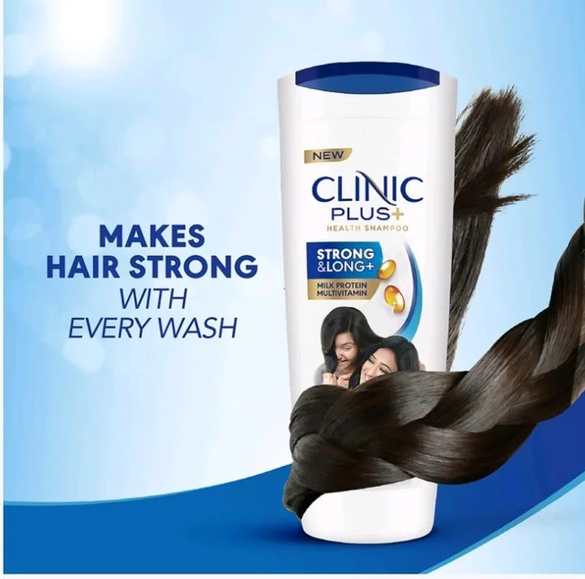 Clinic Plus Strong & Long Shampoo with Milk Proteins - 175 ml
