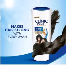 Clinic Plus Strong & Long Shampoo with Milk Proteins - 175 ml