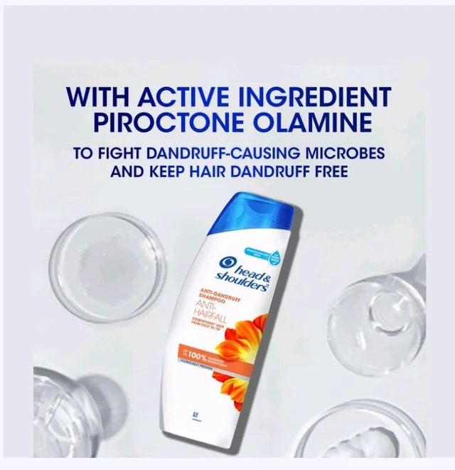 Head & Shoulders Anti Dandruff Anti Hairfall Shampoo - 180 ml