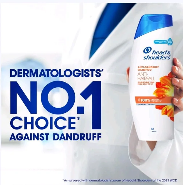 Head & Shoulders Anti Dandruff Anti Hairfall Shampoo - 180 ml