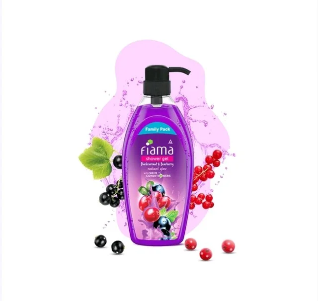 Fiama Blackcurrant & Bearberry Shower Gel - 500 ml