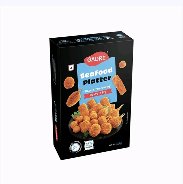 Gadre Ready-to-Fry Fish Fry Snack Combo - 400 g