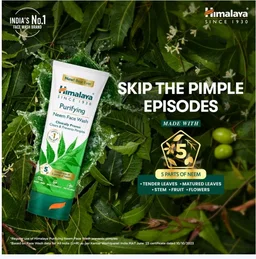 Himalaya Purifying Neem Face Wash - 150 ml