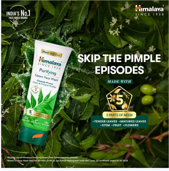 Himalaya Purifying Neem Face Wash - 150 ml