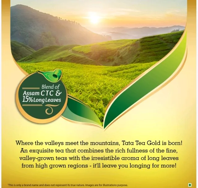 Tata Tea Gold - Pack of 2 - 2×250 g