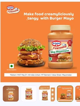 Dr. Oetker FunFoods Burger Mayonnaise - 25 g