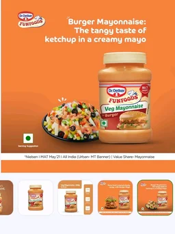Dr. Oetker FunFoods Burger Mayonnaise - 25 g